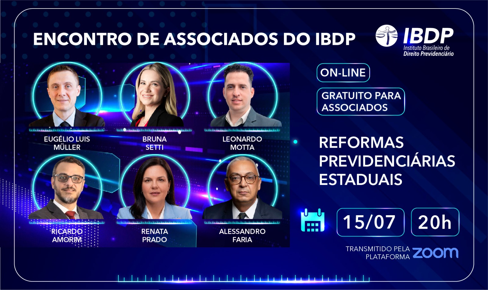 Encontro de Associados: Reformas Previdenciárias Estaduais