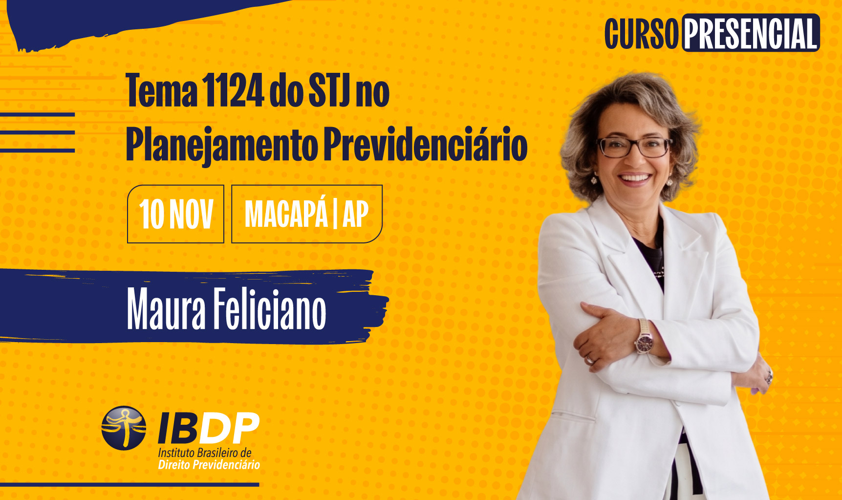 Curso: Tema 1124 do STJ no Planejamento Previdenciário – presencial em Macapá/AP